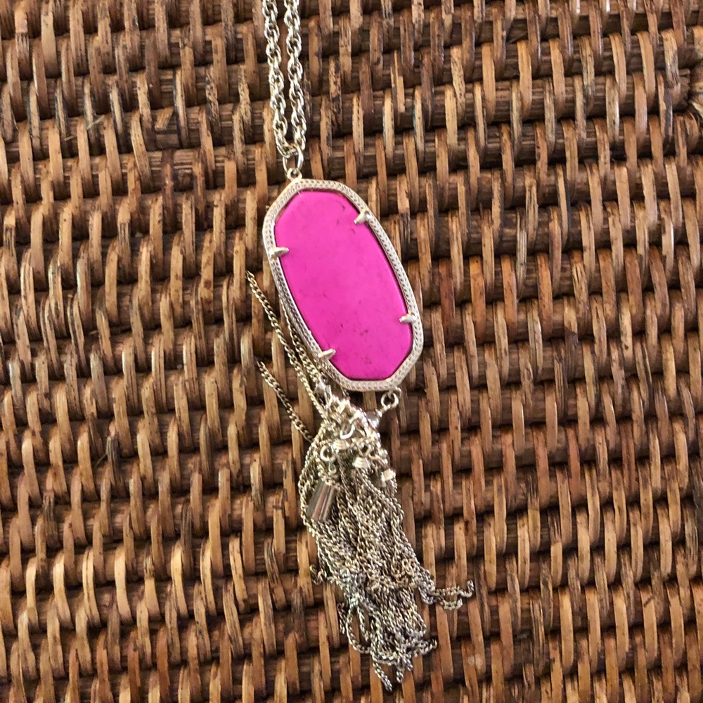 Kendra Scott Magenta Rayne Necklace